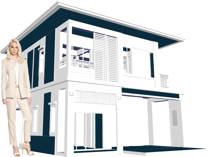 Modern house model